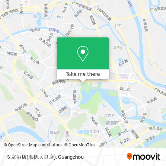 汉庭酒店(顺德大良店) map