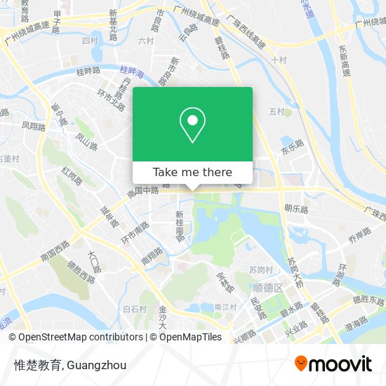 惟楚教育 map