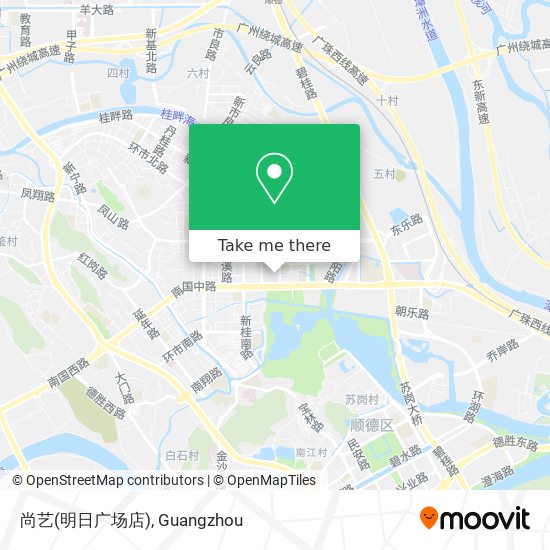尚艺(明日广场店) map