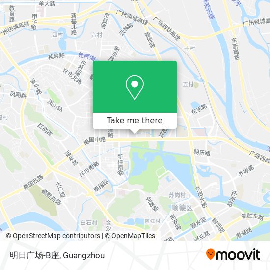 明日广场-B座 map