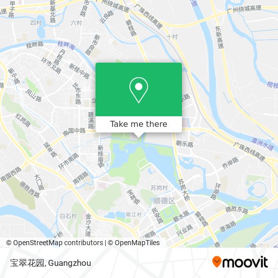 宝翠花园 map