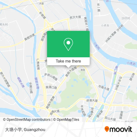 大塘小学 map