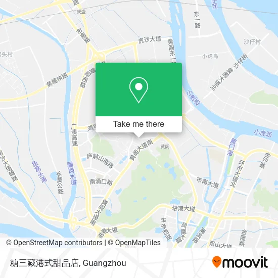 糖三藏港式甜品店 map