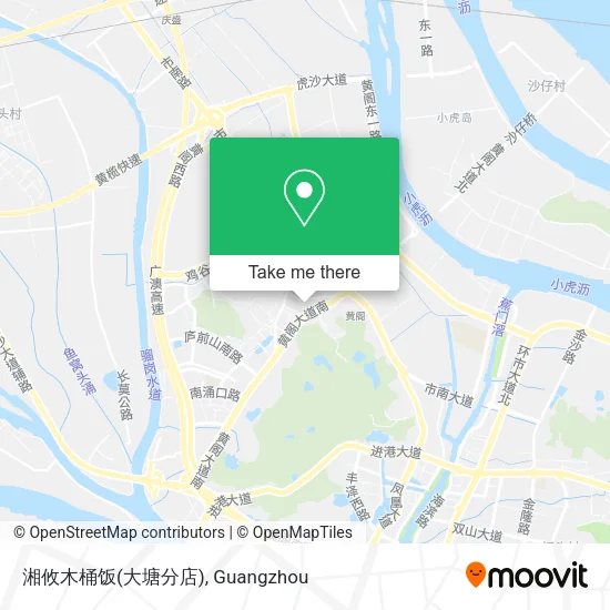 湘攸木桶饭(大塘分店) map