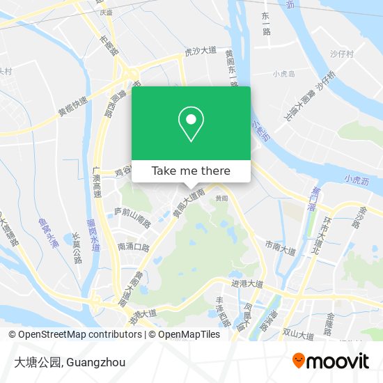 大塘公园 map