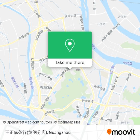 王正凉茶行(黄阁分店) map