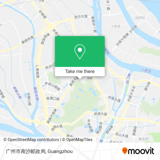 广州市南沙邮政局 map