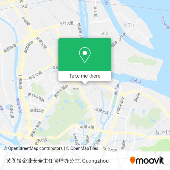 黄阁镇企业安全主任管理办公室 map