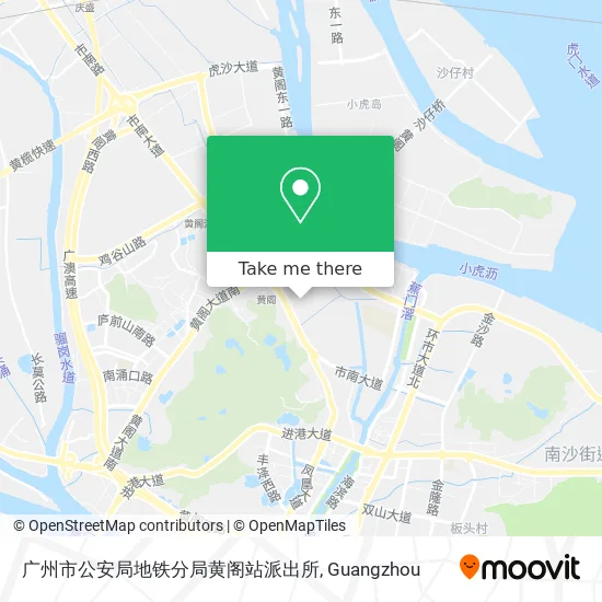 广州市公安局地铁分局黄阁站派出所 map
