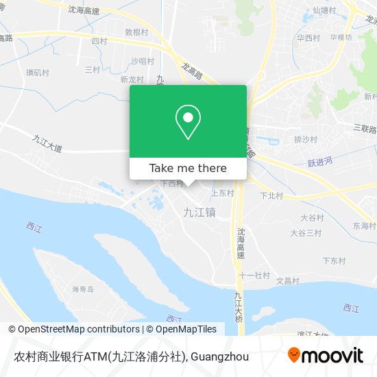 农村商业银行ATM(九江洛浦分社) map