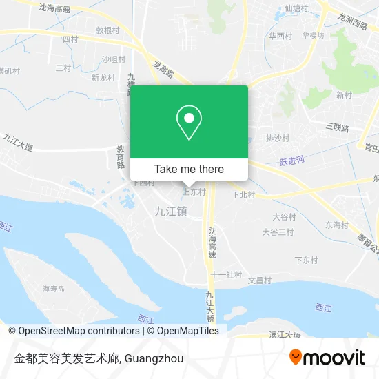 金都美容美发艺术廊 map
