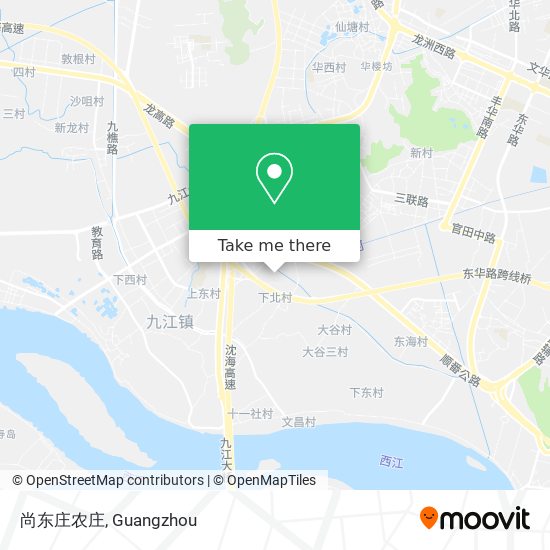尚东庄农庄 map