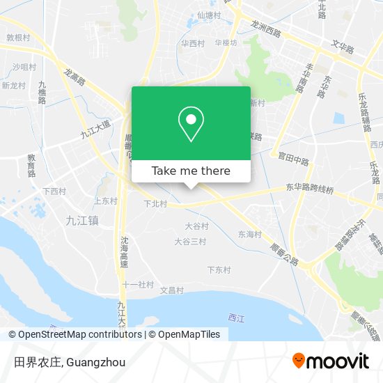 田界农庄 map
