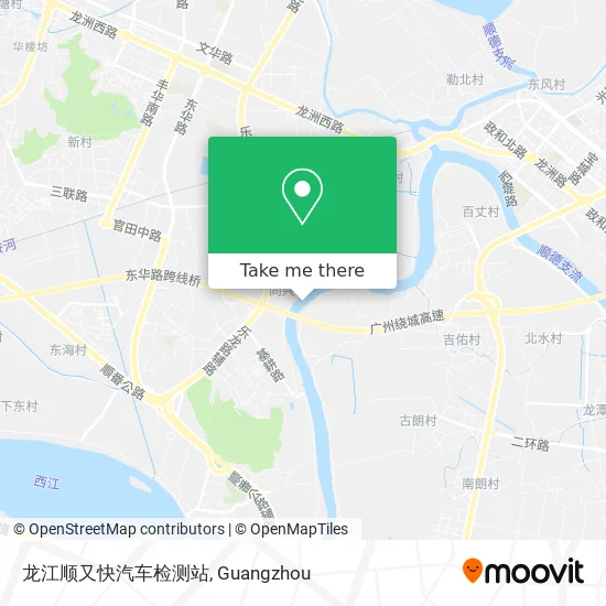 龙江顺又快汽车检测站 map