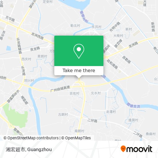 湘宏超市 map