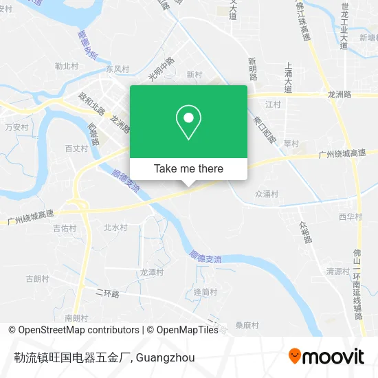 勒流镇旺国电器五金厂 map