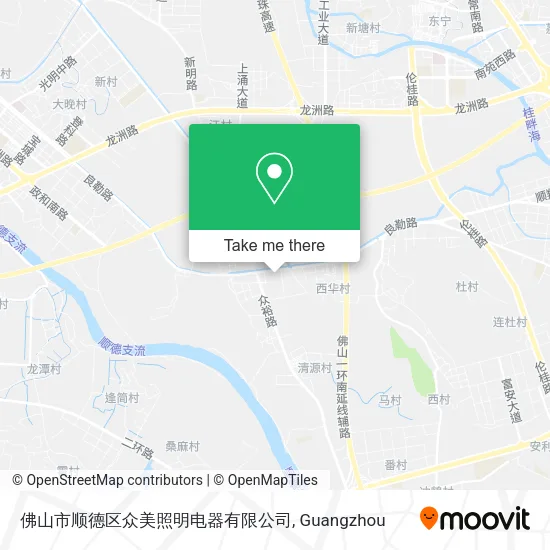 佛山市顺德区众美照明电器有限公司 map