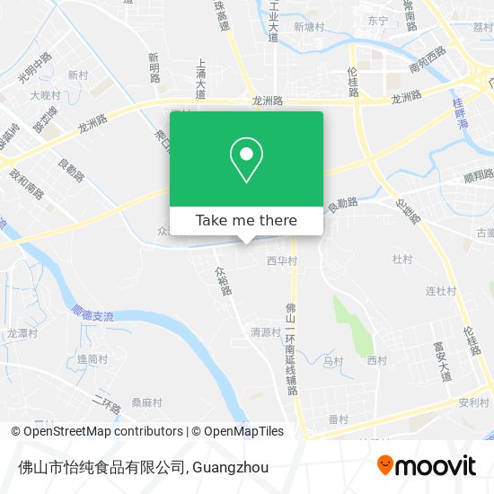 佛山市怡纯食品有限公司 map