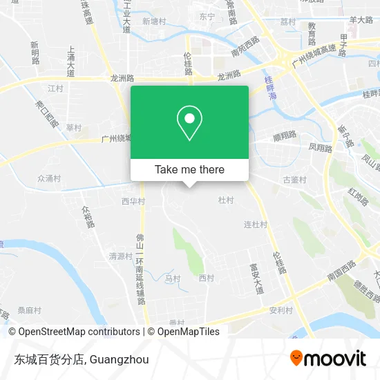 东城百货分店 map