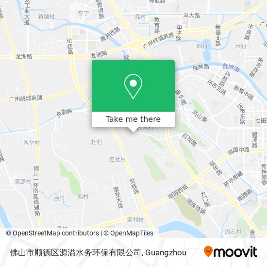 佛山市顺德区源溢水务环保有限公司 map