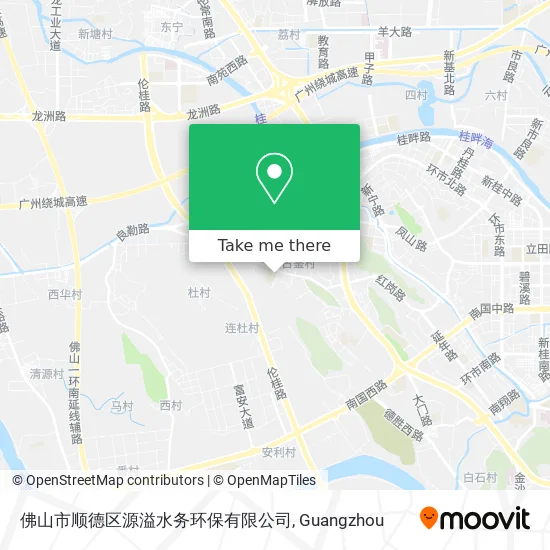 佛山市顺德区源溢水务环保有限公司 map