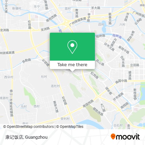 康记饭店 map