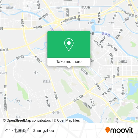 金业电器商店 map