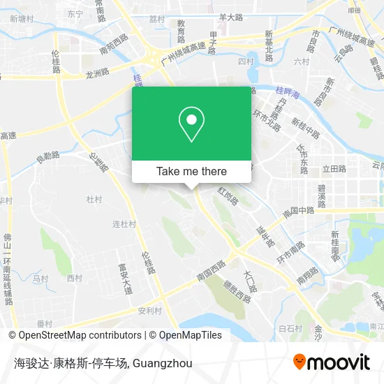 海骏达·康格斯-停车场 map