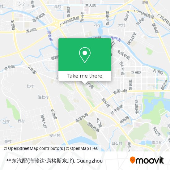 华东汽配(海骏达·康格斯东北) map