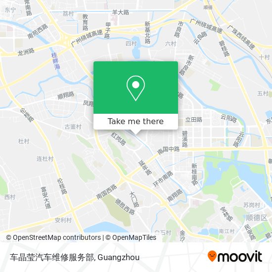 车晶莹汽车维修服务部 map