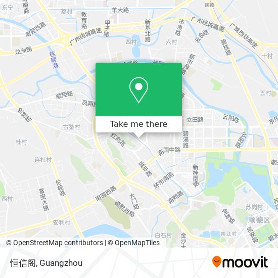 恒信阁 map