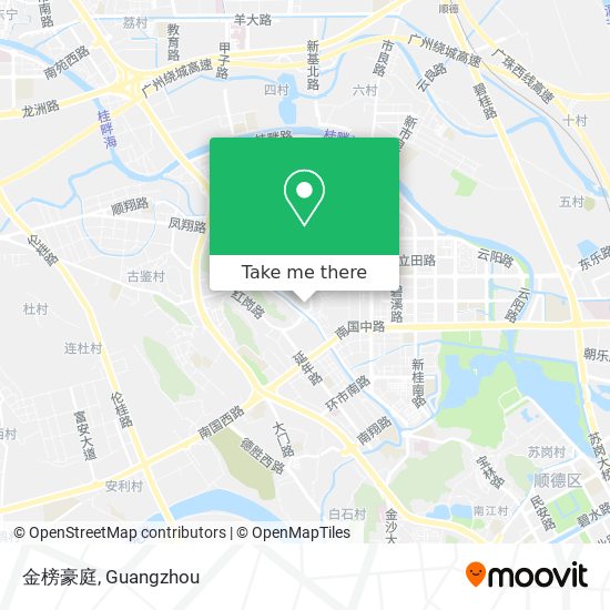 金榜豪庭 map