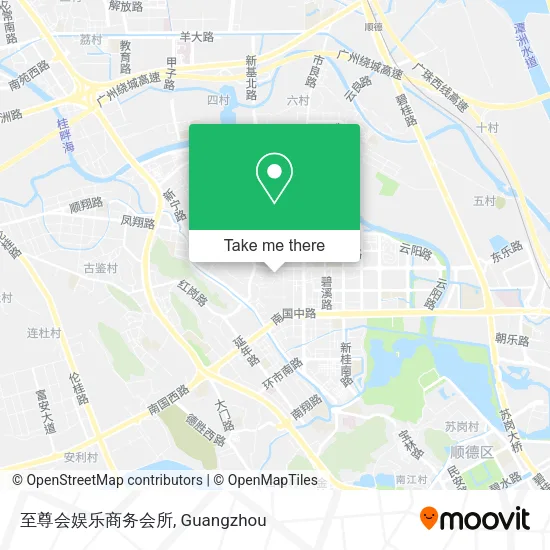 至尊会娱乐商务会所 map