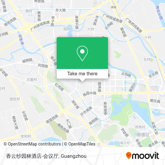 香云纱园林酒店-会议厅 map