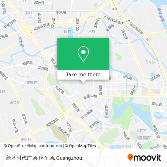 新基时代广场-停车场 map