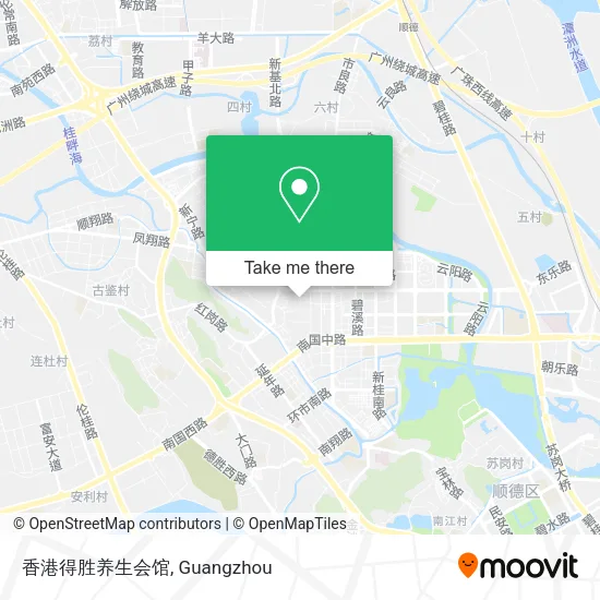香港得胜养生会馆 map