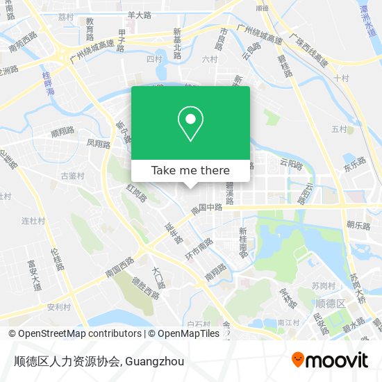 顺德区人力资源协会 map