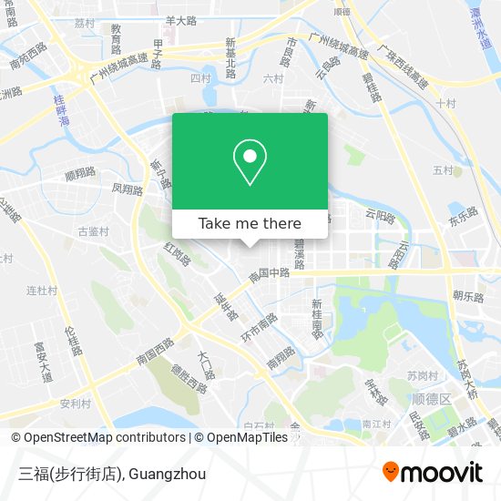 三福(步行街店) map