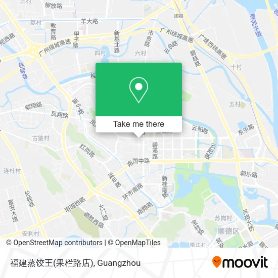 福建蒸饺王(果栏路店) map