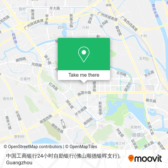中国工商银行24小时自助银行(佛山顺德银晖支行) map