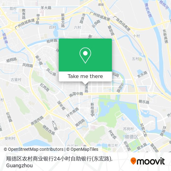 顺德区农村商业银行24小时自助银行(东宏路) map