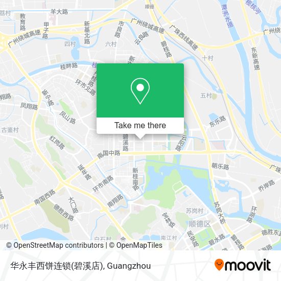 华永丰西饼连锁(碧溪店) map