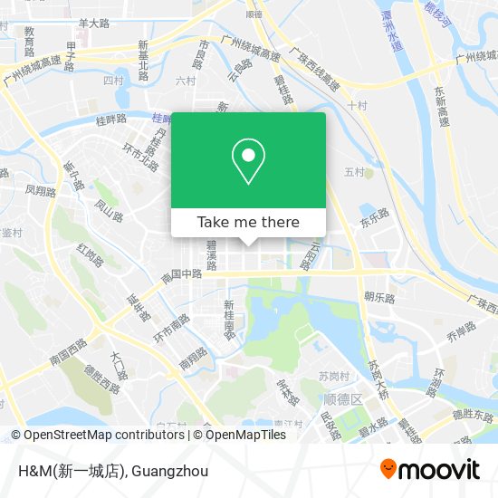 H&M(新一城店) map