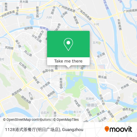 1128港式茶餐厅(明日广场店) map