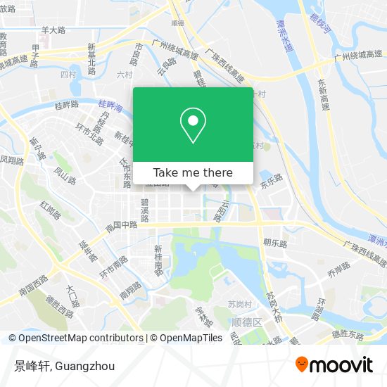 景峰轩 map