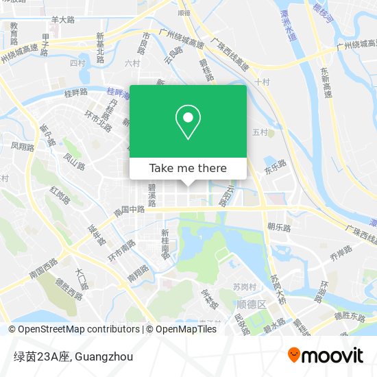绿茵23A座 map