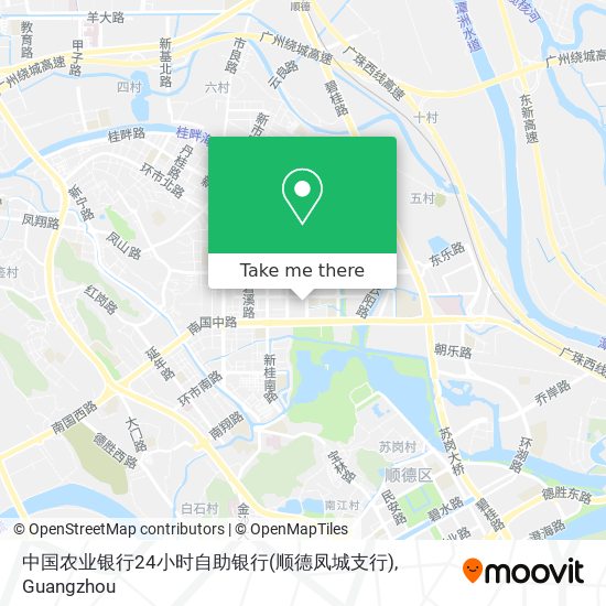 中国农业银行24小时自助银行(顺德凤城支行) map