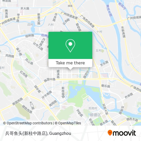 兵哥鱼头(新桂中路店) map