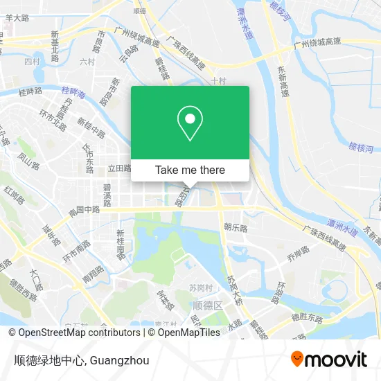 顺德绿地中心 map