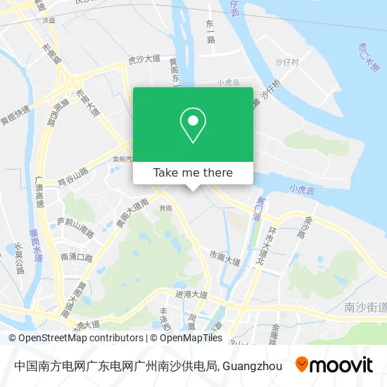中国南方电网广东电网广州南沙供电局 map